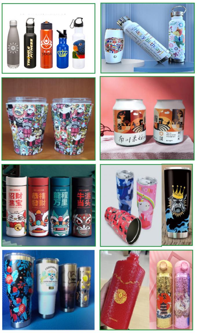 Aluminum Can Tubes/jars/tins Printing Machine For Round Product/ Digital Printer With G5i Head For Paper Cups Printing